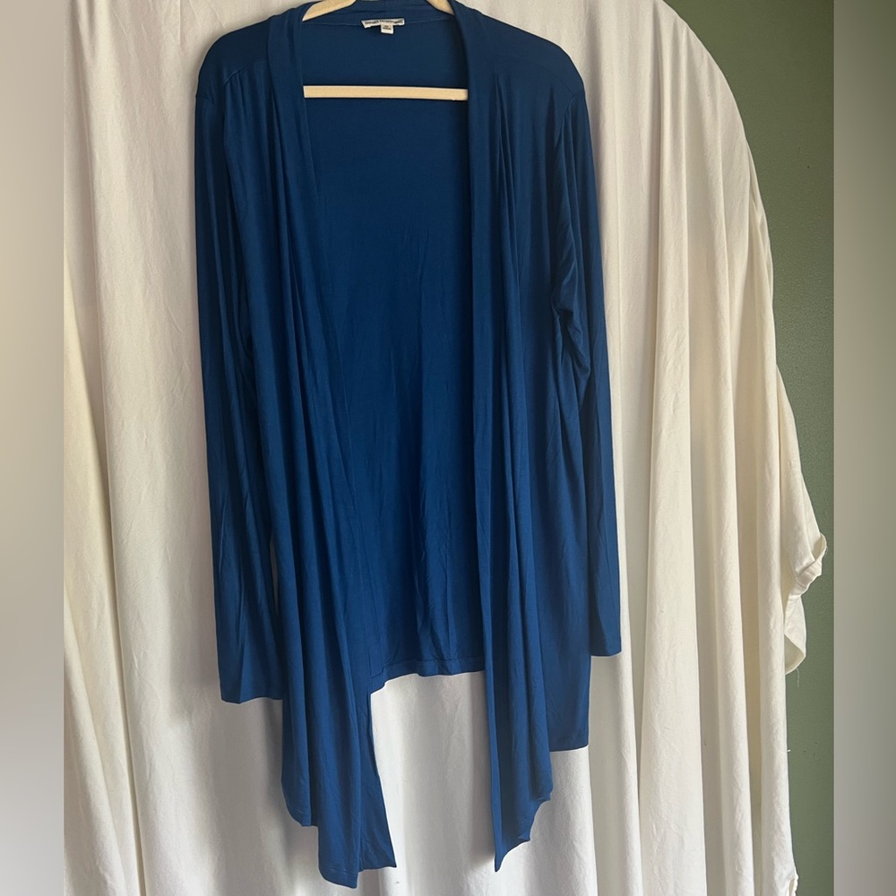 Zenana Open Wrap Blue Size 2X